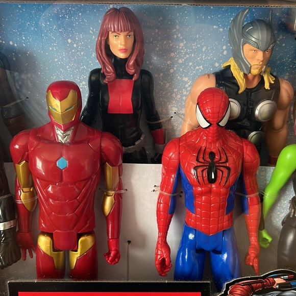 Marvel Titan Heroes vintage 2017 mega collection 11 figure set by Hasbro - Picture 4 of 13
